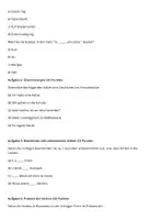 Vorschau - Arbeitsblätter - Klassenarbeit Französische Grammatik und Übersetzungen (Klasse 5) Thema Einführung in die französische Grammatik und einfache Übersetzungen - Seite 1