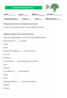 Vorschau - Arbeitsblätter - Klassenarbeit Französisch (Fortgeschrittenes Niveau) Thema Die Zeiten in Französisch - Deckblatt