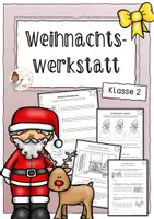 Vorschau - Arbeitsblätter - Weihnachten - Werkstatt für die Klasse 2 (Weihnachtswerkstatt) - Deckblatt