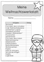 Vorschau - Arbeitsblätter - Weihnachten - Werkstatt für die Klasse 2 (Weihnachtswerkstatt) - Seite 1