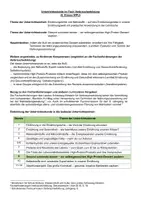 Vorschau - Stundenentwürfe - Unterrichtsentwurf - Proteine / Eiweiß - selbstgemachtes Dessert und High Protein Produkt (Hauswirtschaft/ VB) Klasse 8/9/10 - Deckblatt