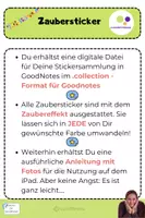 Vorschau - Präsentationen/Tafelbilder - GoodNotes Sticker | Weihnachten | farbeditierbare Zaubersticker - Seite 3