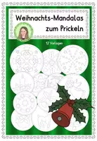 Vorschau - Mal- und Bastelvorlagen - Materialpaket Fensterschmuck prickeln Winter und Weihnachten - Seite 1
