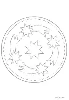 Vorschau - Mal- und Bastelvorlagen - Materialpaket Fensterschmuck prickeln Winter und Weihnachten - Seite 3