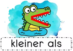 Vorschau - Arbeitsblätter - Materialpaket - Zahlen vergleichen: größer kleiner gleich - Seite 2