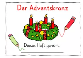 Vorschau - Unterrichtsreihen - Adventskranz - Mein erstes Lernheft - Vorschule, Inklusion, Förderschule, 1. Klasse - Seite 2