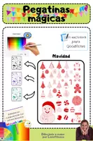 Vista previa - Presentaciones - GoodNotes Stickers | Navidad | Pegatinas mágicas editables - Portada
