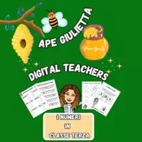 anteprima - Esercizi - I NUMERI CON APE GIULIETTA IN TERZA - Pagina di copertina
