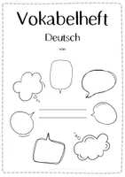 Vorschau - Anderer Materialtyp - Deckblatt DaZ Vokabelheft - Seite 3