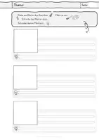 Vorschau - Anderer Materialtyp - Vokabelblatt DaZ - für ein Vokabelheft im Schnellhefter - Lineatur 3. Klasse - Seite 2