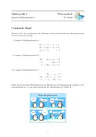 Vorschau - Arbeitsblätter - Cramersche Regel Lineare Gleichungssysteme - Seite 1