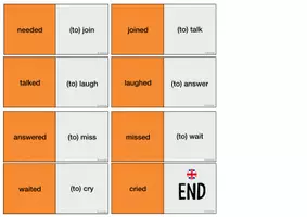 Vorschau - Spiele - Simple Past - Domino - Verbformen üben - Seite 3
