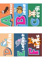 Vorschau - Merkblätter - Alphabet lernen mit Tiernamen - ideal für die 1. Klasse - Seite 1