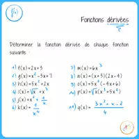Aperçu - Apprentissages en autonomie - Kit de ressources : Dérivation - Page 3