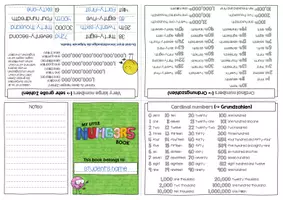 Vorschau - Arbeitsblätter - Numbers • Faltbuch zum Nachschlagen - Seite 3
