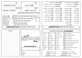 Vorschau - Arbeitsblätter - Numbers • Faltbuch zum Nachschlagen - Seite 2