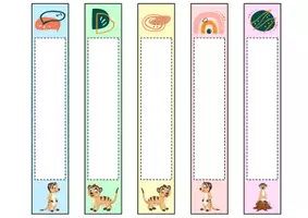Vorschau - Anderer Materialtyp - Ordnerrücken schmal + breit - Erdmännchen für die Erdmännchenklasse - Seite 2