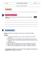 Vorschau - Stundenentwürfe - Unterrichtsstunde Funktionsweise Winterstarre Experiment - Deckblatt