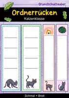 Vorschau - Arbeitsblätter - Katzenklasse Materialpaket - Katze Sparpaket - Seite 1