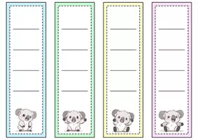 Vorschau - Anderer Materialtyp - Ordnerrücken schmal + breit - Koala für die Koalaklasse - Seite 1