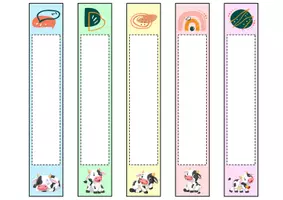 Vorschau - Anderer Materialtyp - Ordnerrücken schmal + breit - Kuh für die Kuhklasse - Seite 2