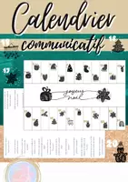Vorschau - Arbeitsblätter - Calendrier de l'avent: 24 Sprechanlässe - Deckblatt