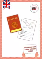 Aperçu - Autre type de ressources - 6e - Des passeports comme supports d'expression - Page de couverture