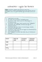 Vorschau - Arbeitsblätter - Logical Weihnachten: Die Rentiere - Seite 1