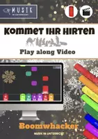 Vorschau - Spiele - MUSIK 🎬 Kommet ihr Hirten play along Video für Boomwhacker 🎄 Weihnachtslied - Deckblatt
