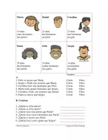 Vorschau - Arbeitsblätter - Comparativos En Español Actividad: Der Komparativ in Spanisch - Deckblatt