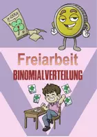 Vorschau - Spiele - Freiarbeit - 30 Sachaufgaben zur Binomialverteilung (inkl. Software) - Deckblatt