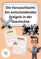 Vorschau - Arbeitsblätter - Die Varusschlacht - Deckblatt
