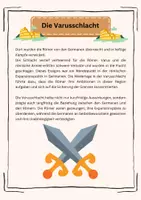 Vorschau - Arbeitsblätter - Die Varusschlacht - Seite 2
