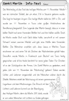 Vorschau - Arbeitsblätter - Kostenloser Infotext zu - St Martin -Sankt Martin (1.-4. Klasse) - Seite 3