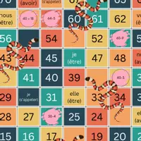 Vista previa - Juegos / Gamificación - JEU DE L'OIE A1 (nombres, être, avoir, s'appeler) - Portada