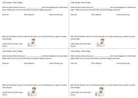 Vorschau - Lehrpläne/Lehrermaterial - Vorlage Klassentagebuch (Rückmeldung an Eltern) + Ersatzzettel (für Fachräume) - Seite 3