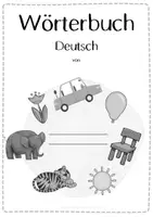 Vorschau - Anderer Materialtyp - Deckblatt DaZ individuelles Bildwörterbuch - Seite 3