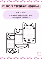 Vista previa - Hojas de trabajo - GRUPOS DE VERTEBRADOS FLIPBOOKS - Portada