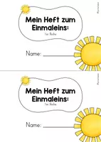 Vorschau - Arbeitsblätter - Materialpaket: Das kleine Einmaleins (1x1) - Seite 3