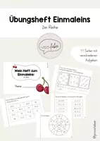 Vorschau - Arbeitsblätter - Das kleine Einmaleins (1x1): Übungsheft zur 2er Reihe - Deckblatt