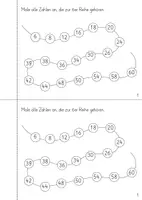 Vorschau - Arbeitsblätter - Das kleine Einmaleins (1x1): Übungsheft zur 6er Reihe - Seite 3