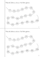 Vorschau - Arbeitsblätter - Das kleine Einmaleins (1x1): Übungsheft zur 10er Reihe - Seite 3