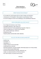 Vorschau - Präsentationen/Tafelbilder - Das Handout - Funktion, Inhalte, Layout - Seite 1
