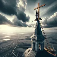 Vorschau - Arbeitsblätter - Kirche im Nationalsozialismus - Video - Arbeitsmaterial - Deckblatt