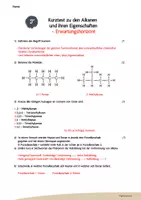 Vorschau - Test - Kurztest Alkane incl. Erwartungshorizont - Seite 3
