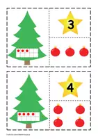 Προεπισκόπηση - Flashcards - Χριστουγεννιάτικες δραστηριότητες αριθμών - Σελίδα 2