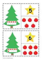 Προεπισκόπηση - Flashcards - Χριστουγεννιάτικες δραστηριότητες αριθμών - Σελίδα 3