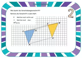 Vorschau - Stationenlernen - Kartei Geometrie-Verschiebung - Seite 3