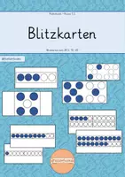 Vorschau - Bildkarten - Blitzkarten im Zahlenraum 5, 10, 20 - Deckblatt