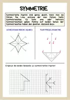Vorschau - Arbeitsblätter - Einführung in die Symmetrie - Mathematik - Seite 1